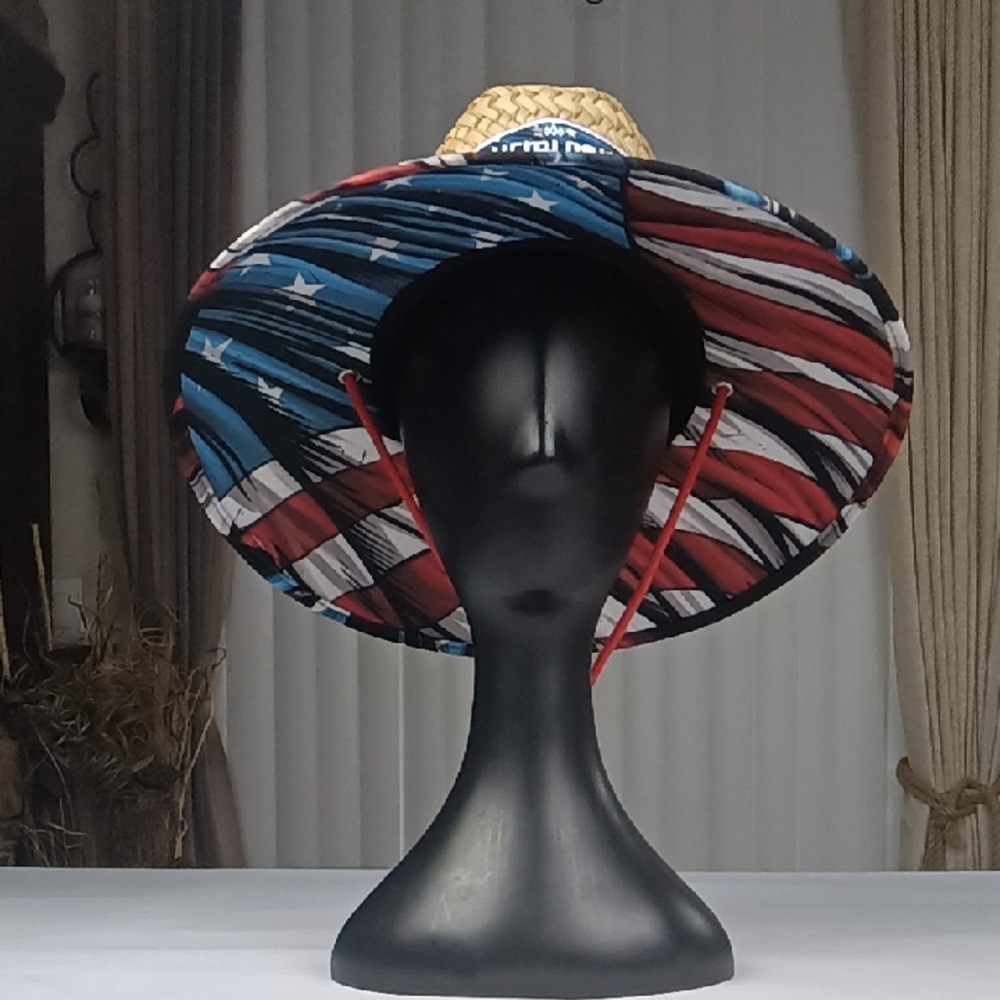 Hemlock Men's  Straw Sun Hat.